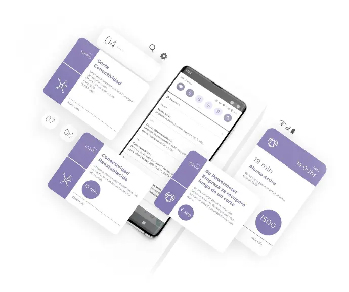 Alarmas de consumo y notificaciones en la app Control de consumo de tu hogar